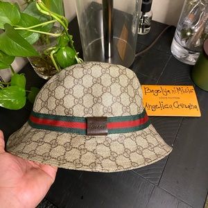 original used gucci bucket hat